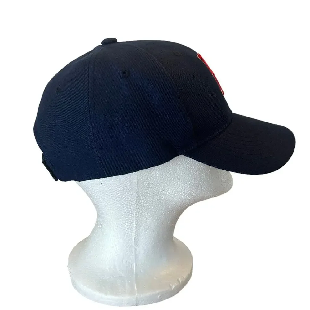Boston Red Sox MLB Baseball Cap Hat Adjustable Navy Red